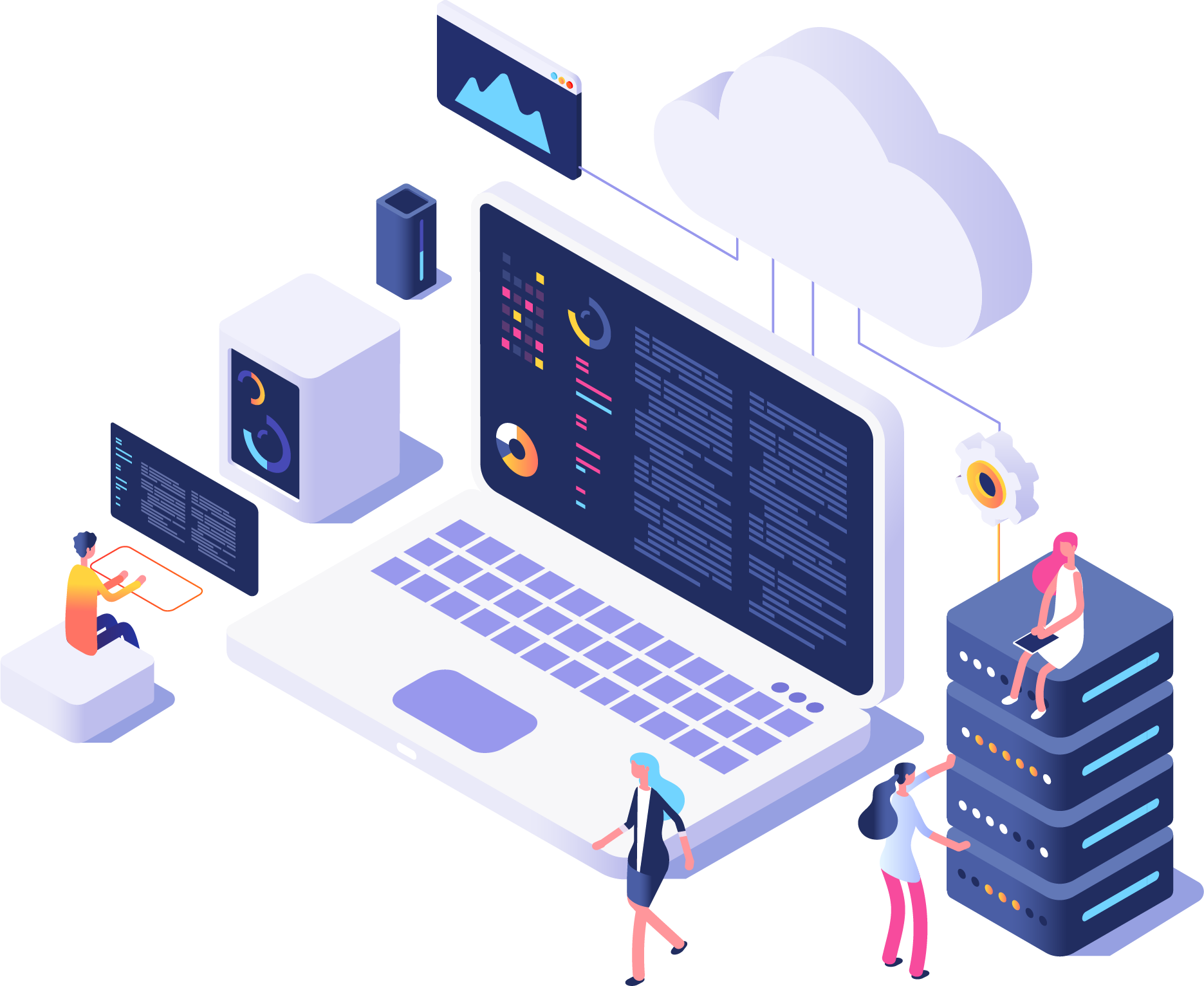 Server illustration
