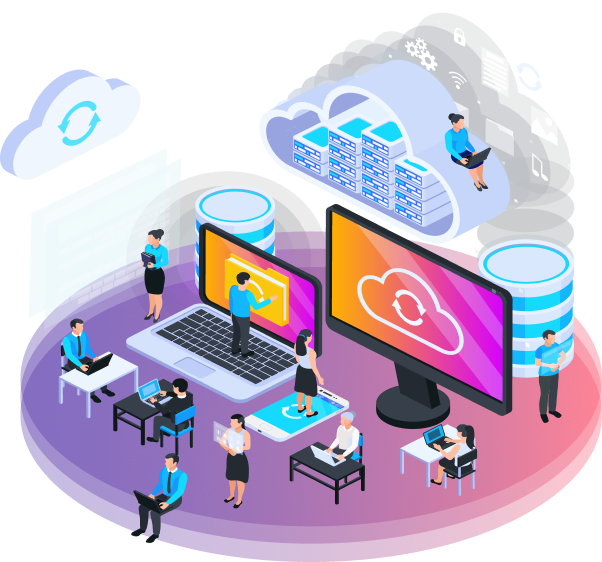 VPS Services Illustration